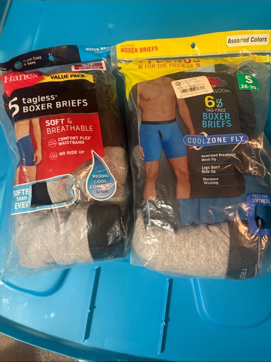 Hanes Other - 10 Men’s Hanes & Fruit if the loom boxer briefs